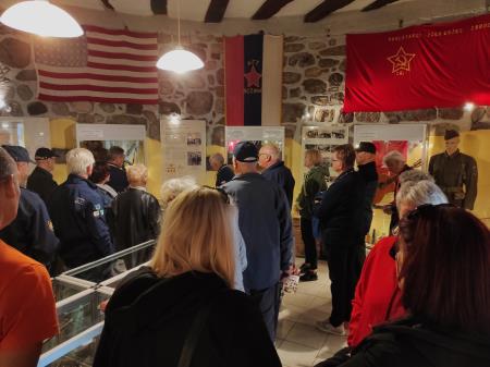Zagorski častniki na ekskurziji na Cerje in v Vojaški muzej Tabor Lokev